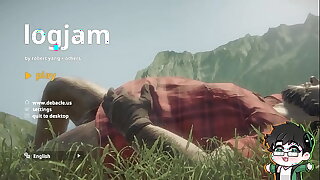Lumberjack strips in someone's skin fatherland