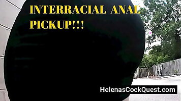 Helena Price Presents - Interracial Anal Hookup With Death-defying Wife Mrs Sapphire!  Her Husband listens in while his wife takes a BIG BLACK COCK up her MARRIED WHITE ASS!)